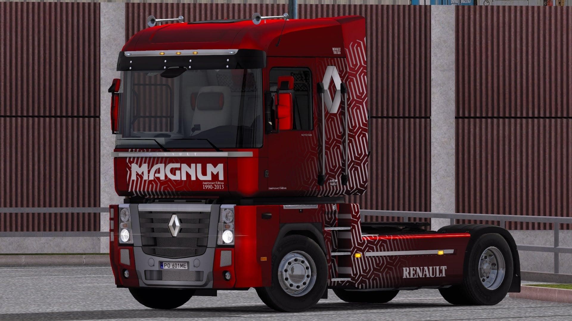 RENAULT MAGNUM ANNIVERSARY EDITON SKIN – Skins mod for Euro Truck Simulator 2
