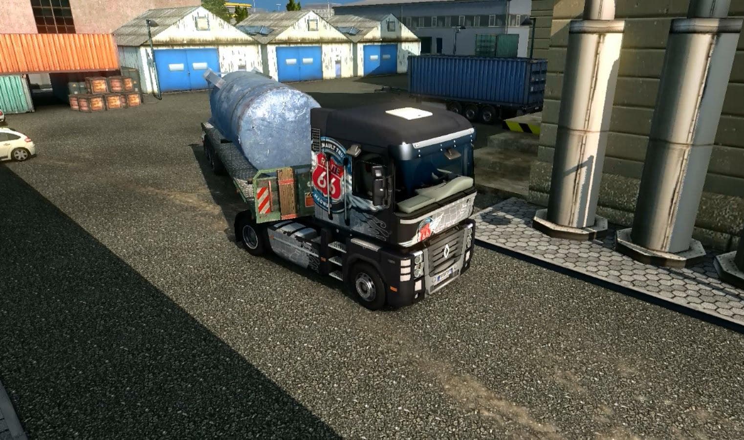REVERSE SOUND TRUCK BY THALKEN – Sounds mod for Euro Truck Simulator 2