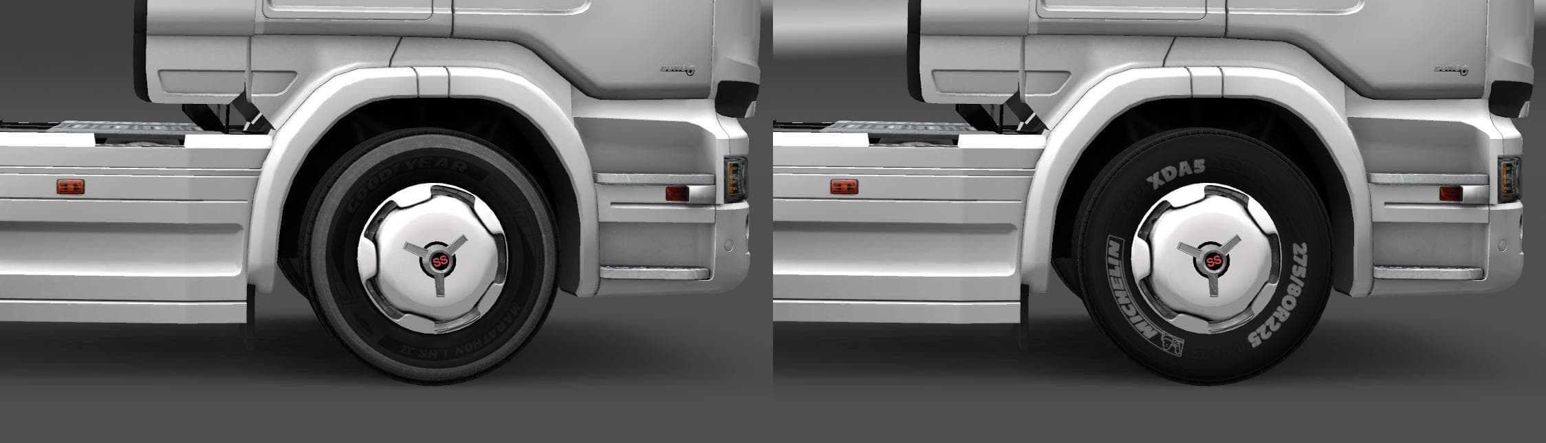 RIM CAP PACK – Parts mod for Euro Truck Simulator 2