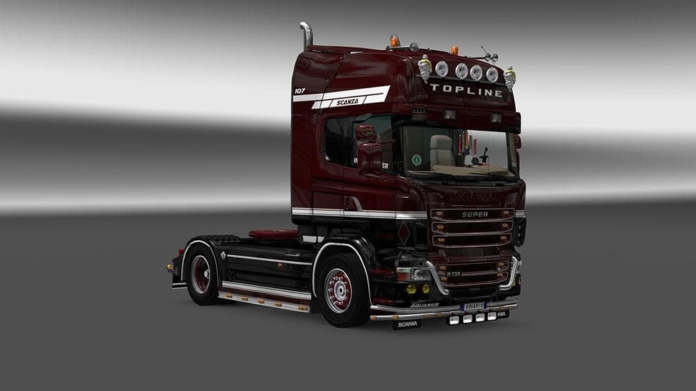 SCANIA RJL DANMARK PPS SKIN – Skins mod for Euro Truck Simulator 2