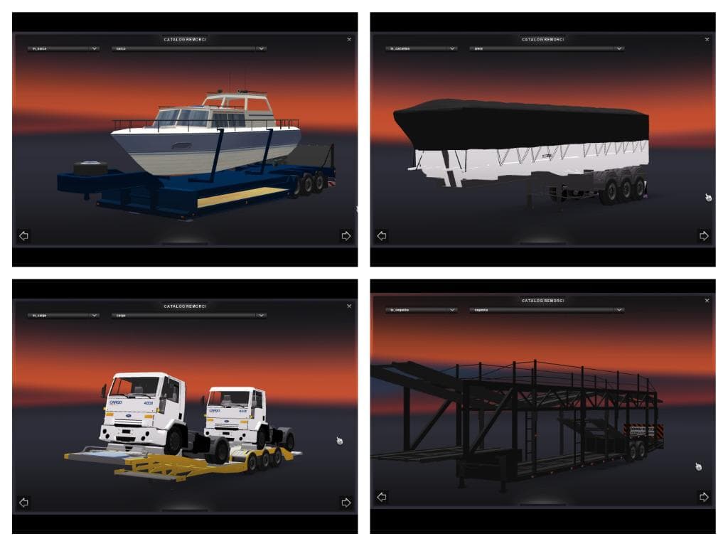 Super Pack Trailers – Trailers mod for Euro Truck Simulator 2
