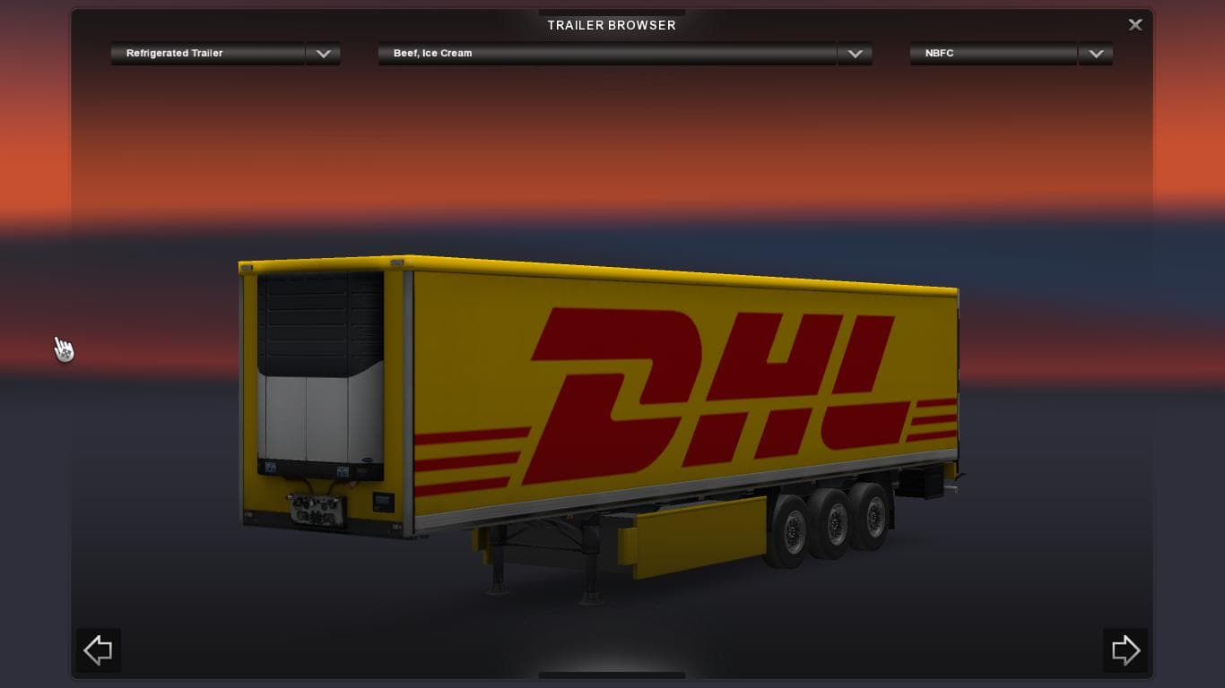 DHL TRAILER 1.18.XX screenshot 3