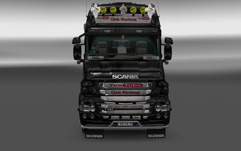 CHRIS MAXIMUS SCANIA T V1.18 screenshot 3