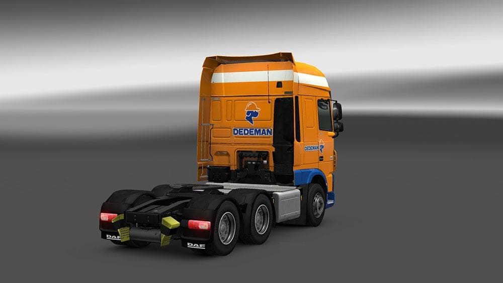 DAF XF EURO 6 DEDEMAN SKIN screenshot 2