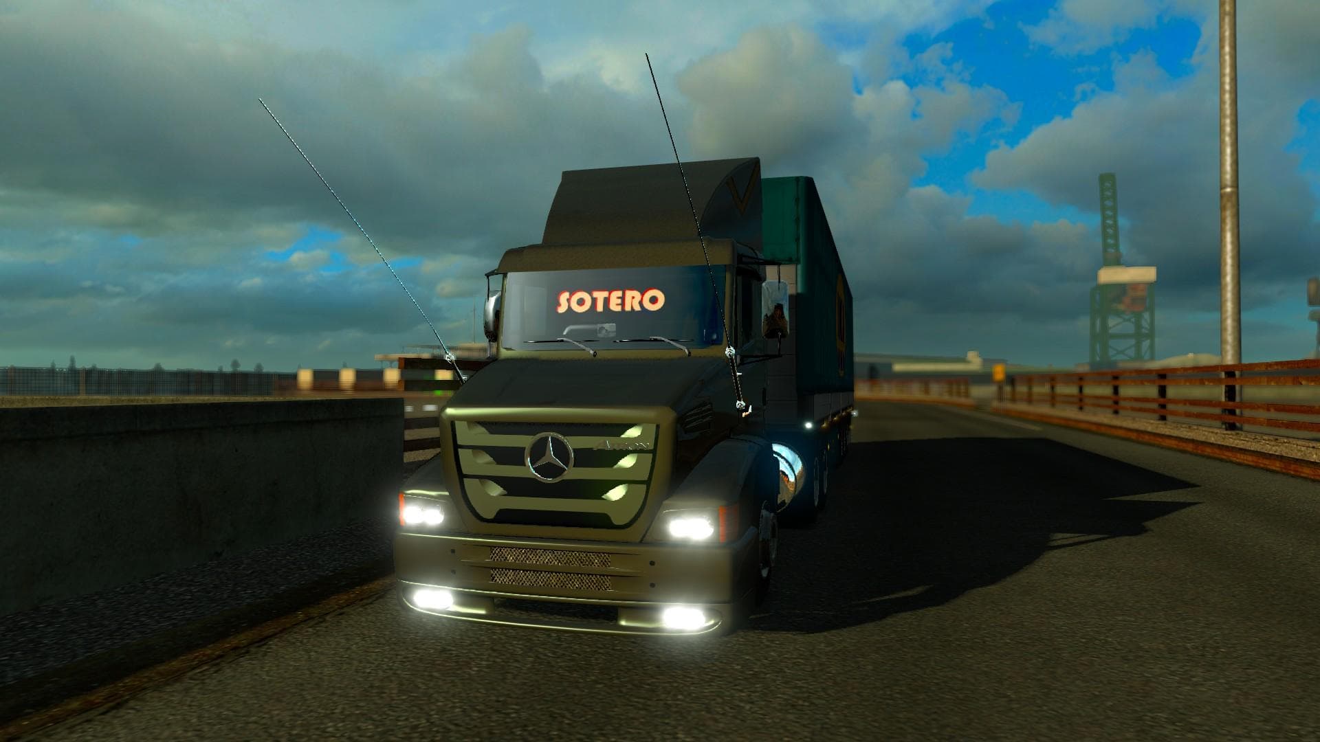 MERCEDES 1620 ATRON 1.18X – Trucks mod for Euro Truck Simulator 2