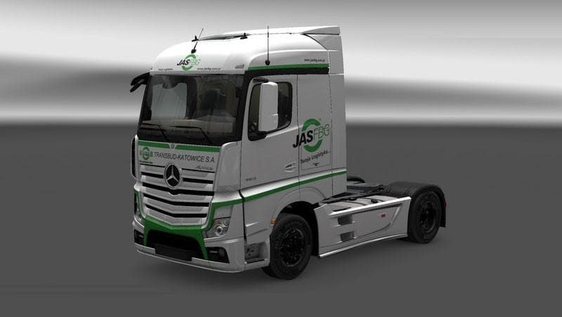 NEW ACTROS STREAM SPACE – Trucks mod for Euro Truck Simulator 2
