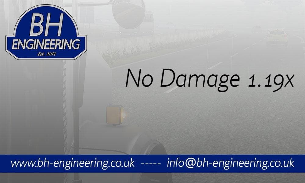 NO DAMAGE 1.19.X – Parts mod for Euro Truck Simulator 2