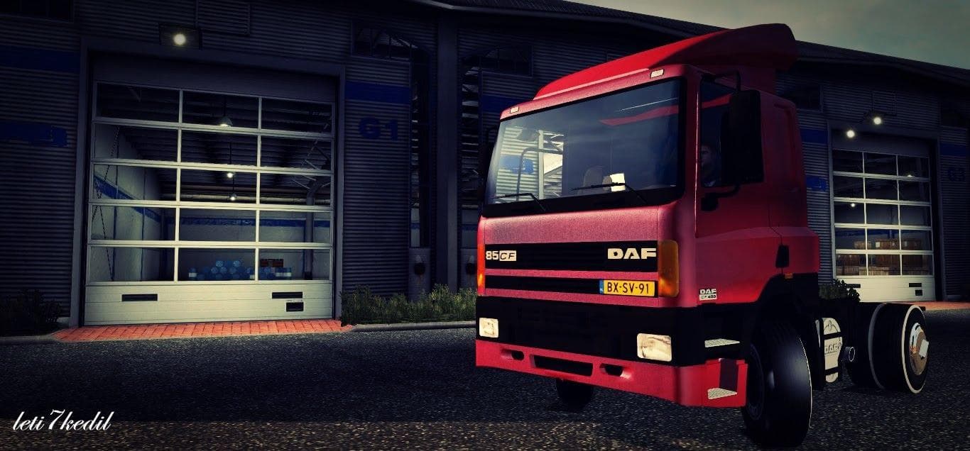 OLD DAF CF 85 – Trucks mod for Euro Truck Simulator 2