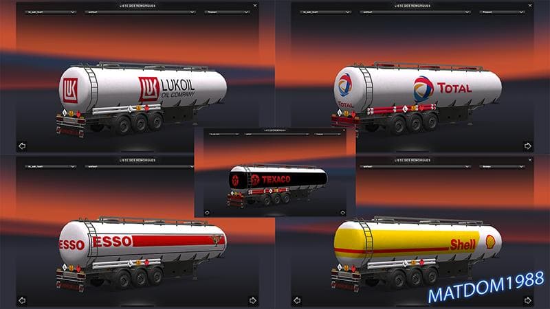 PACK FUEL V1 1.19 – Skins mod for Euro Truck Simulator 2