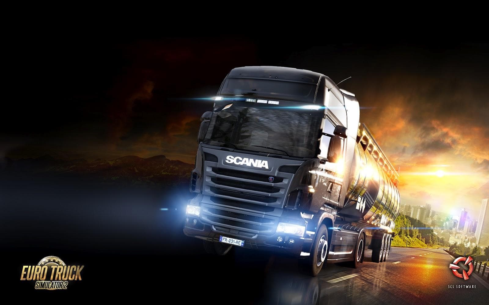 REALISTIC RAIN & FOG & THUNDER SOUNDS – Sounds mod for Euro Truck Simulator 2