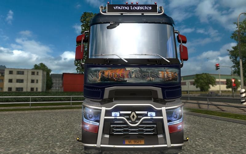 RENAULT RANGE T VIKING LOGISTICS – Skins mod for Euro Truck Simulator 2