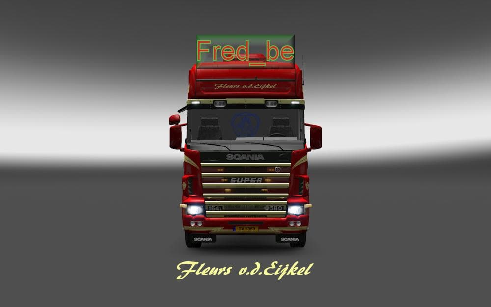 SANIA V4 FLEURS V.D. EIJKEL 1.19.X – Trucks mod for Euro Truck Simulator 2