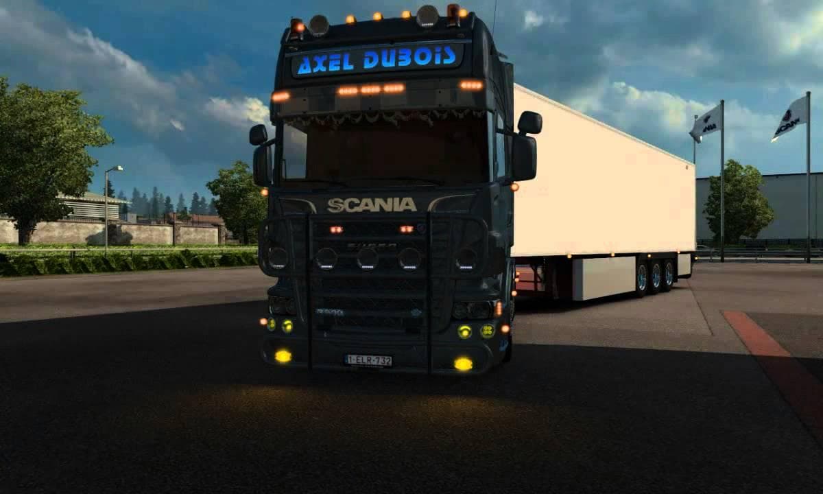 SCANIA ALEX DUBOIS + NEW LAMBERET SR2 – trailers screenshot 2