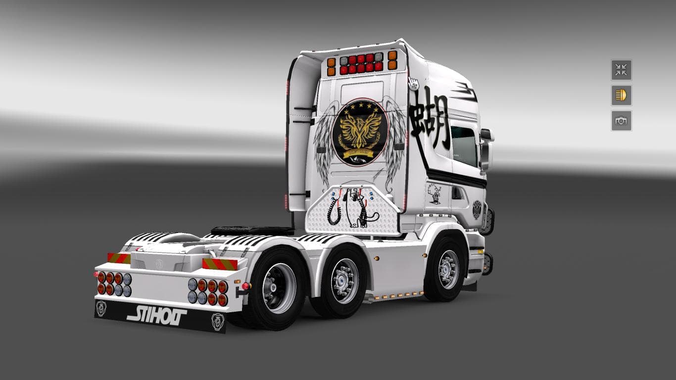 SCANIA RJL KENJI STYLE SKIN screenshot 2
