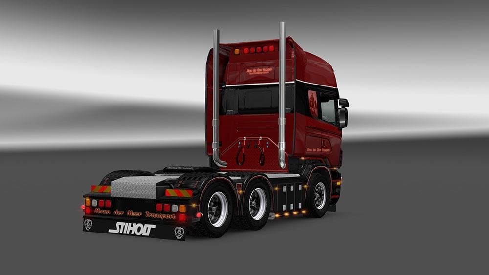 SCANIA RJL VAN DER MEER SKIN screenshot 2