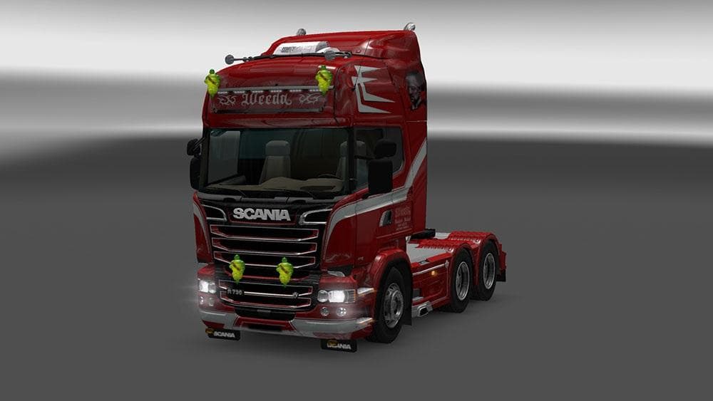 SCANIA RJL WEEDA SKIN – Skins mod for Euro Truck Simulator 2