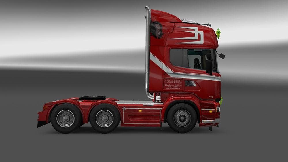 SCANIA RJL WEEDA SKIN screenshot 3