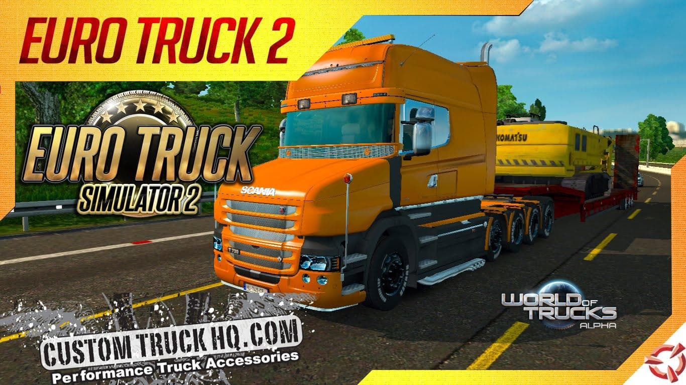 SCANIA T TUNING 1.18 – Parts mod for Euro Truck Simulator 2