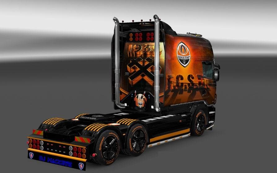 THE MINER SKIN FOR SCANIA RS EXC LONGLINE (RJL) screenshot 3