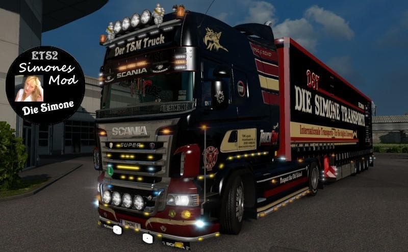 TSM RJL SCANIA SKIN – Skins mod for Euro Truck Simulator 2