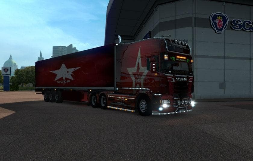 USSR COMBO PACK – Skins mod for Euro Truck Simulator 2