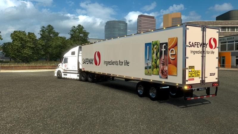 VOLVO VNL TRAILER V1.0 screenshot 2