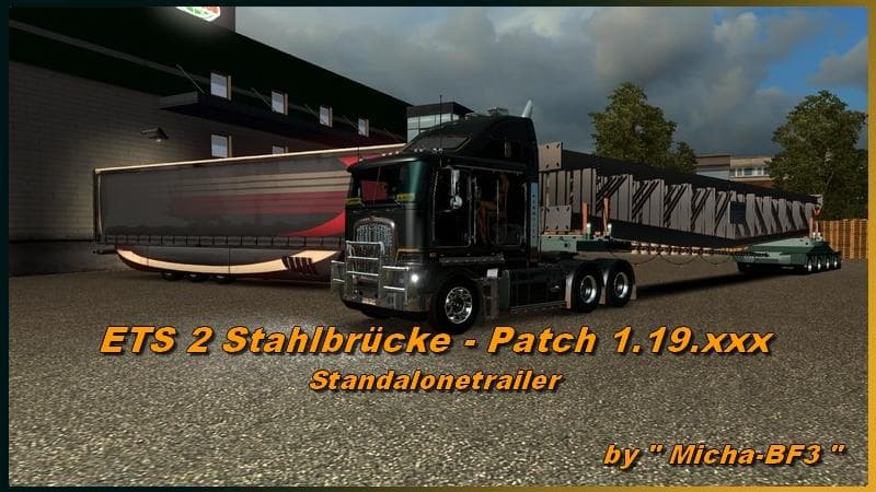 Bridge Trailer Pack v 1.19.xxx – Trailers mod for Euro Truck Simulator 2