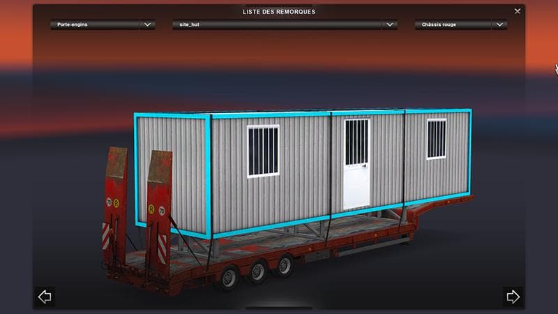 CARGO SITE HUT 1.19 – Trailers mod for Euro Truck Simulator 2