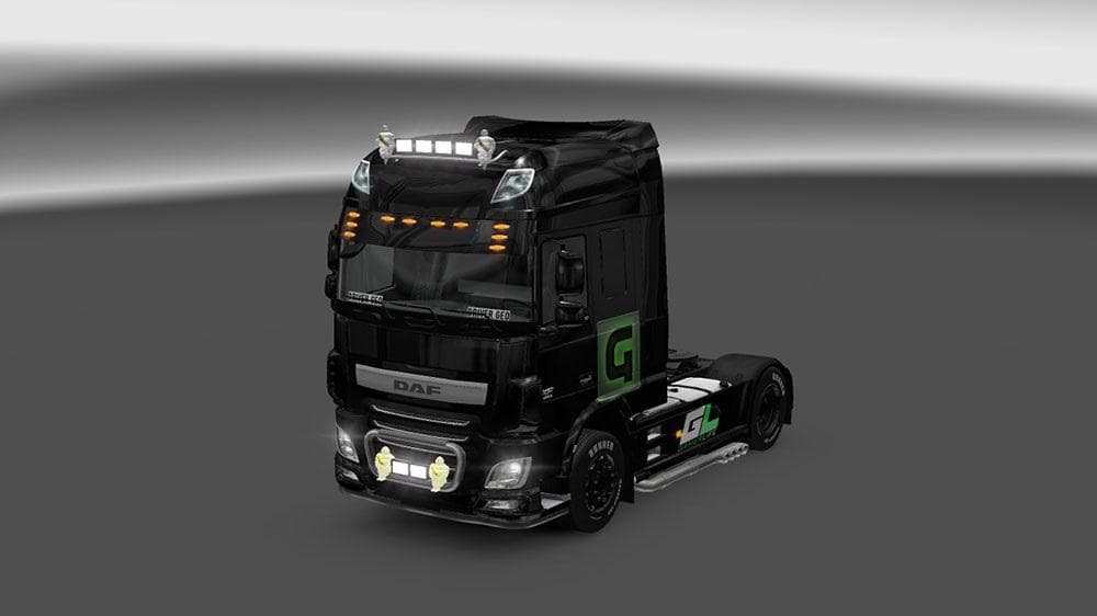 DAF XF EURO 6 DRIVER GEO SKIN – Skins mod for Euro Truck Simulator 2