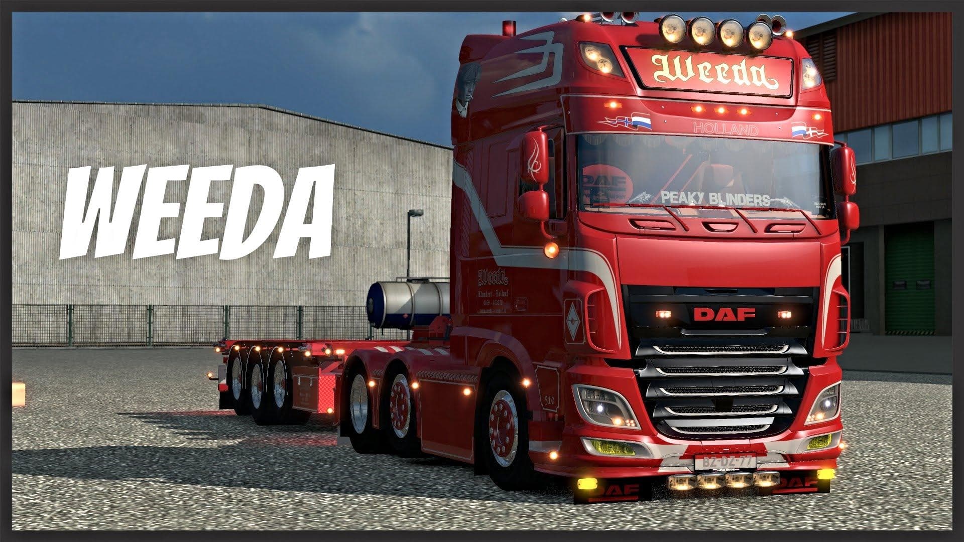 DAF XF Euro 6 Weeda [1.19.x] – Trucks mod for Euro Truck Simulator 2