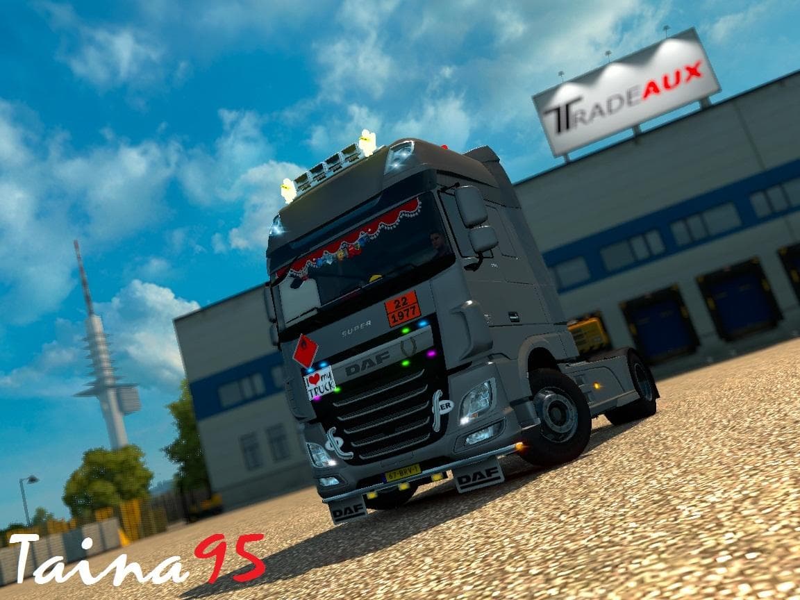 DAF XF EURO6 – Trucks mod for Euro Truck Simulator 2