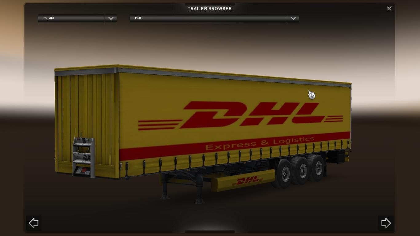 DHL TRAILER 1.19.XX screenshot 2