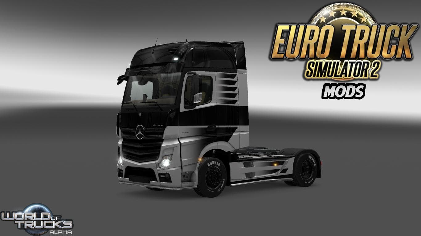 DLC RAVEN EDITION 1.20 – Skins mod for Euro Truck Simulator 2