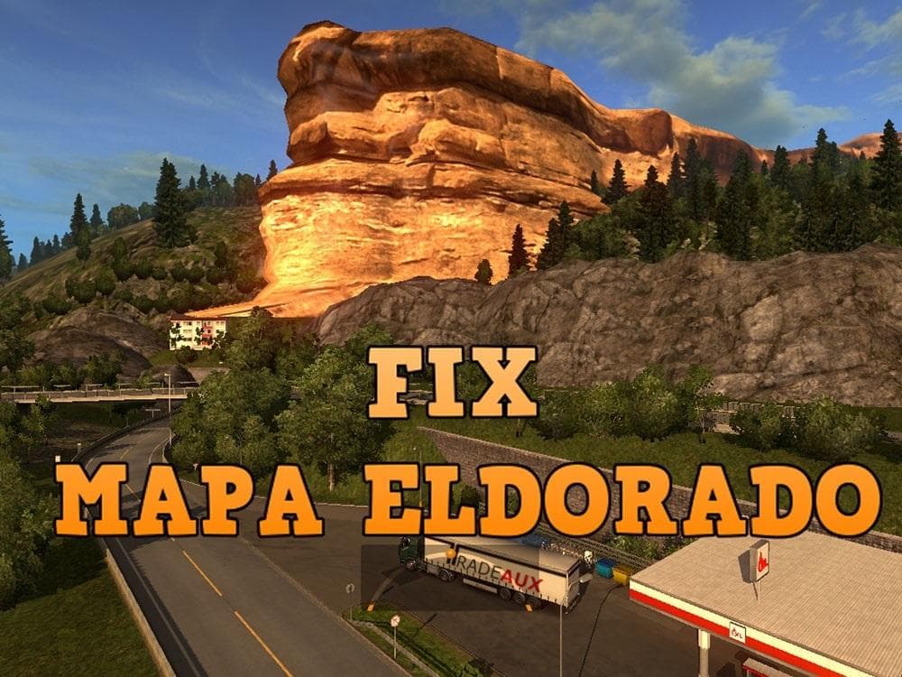FIX ELDORADO MAP (BUGS ON DLC SCANDINAVIA) – Maps mod for Euro Truck Simulator 2