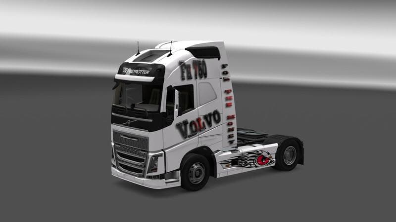 FOR THE MONEY VOLVO – Skins mod for Euro Truck Simulator 2