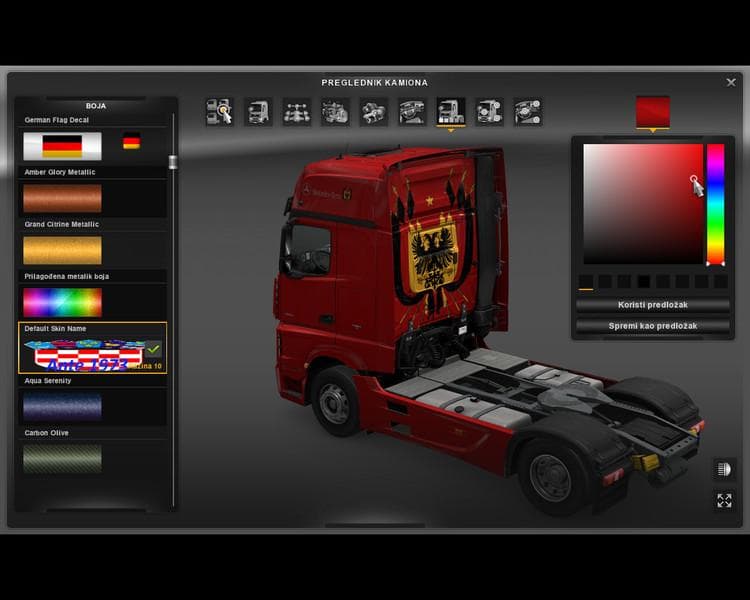 GERMANY SKIN CREST OF 1848 – Skins mod for Euro Truck Simulator 2