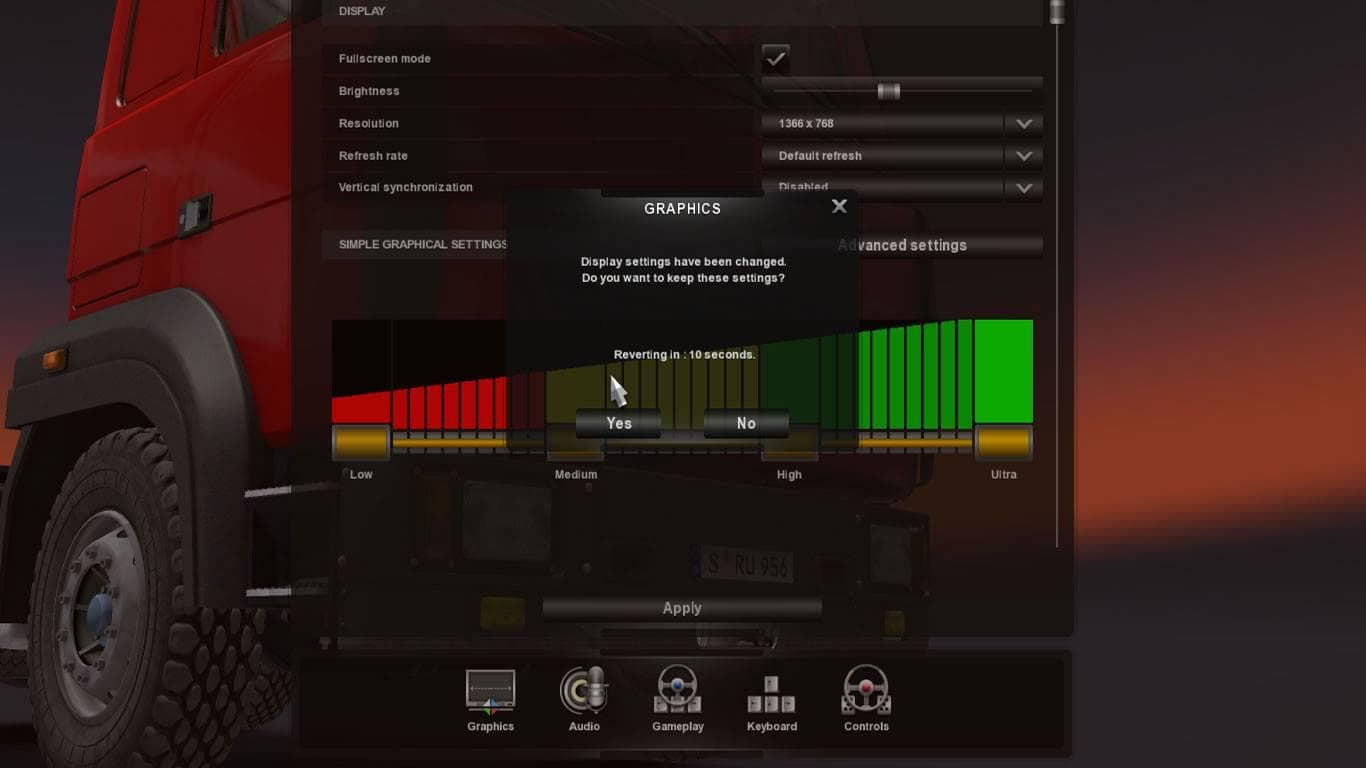 GRAPHIC BARS NEW COLORS – Skins mod for Euro Truck Simulator 2