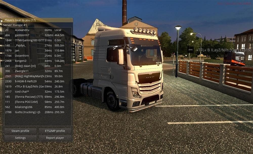 HYBRID MAN TRUCK FOR MULTIPLAYER – Trucks mod for Euro Truck Simulator 2