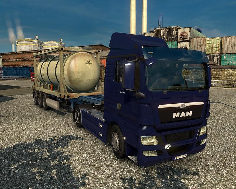 MAN TGX REWORKED V1.8 screenshot 3