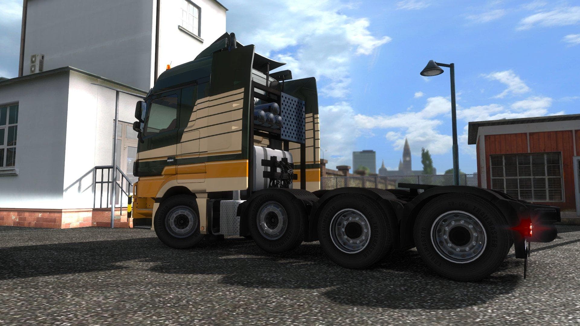 MERCEDES ACTROS 4160 SLT 8X4 TITAN V1.0 screenshot 3
