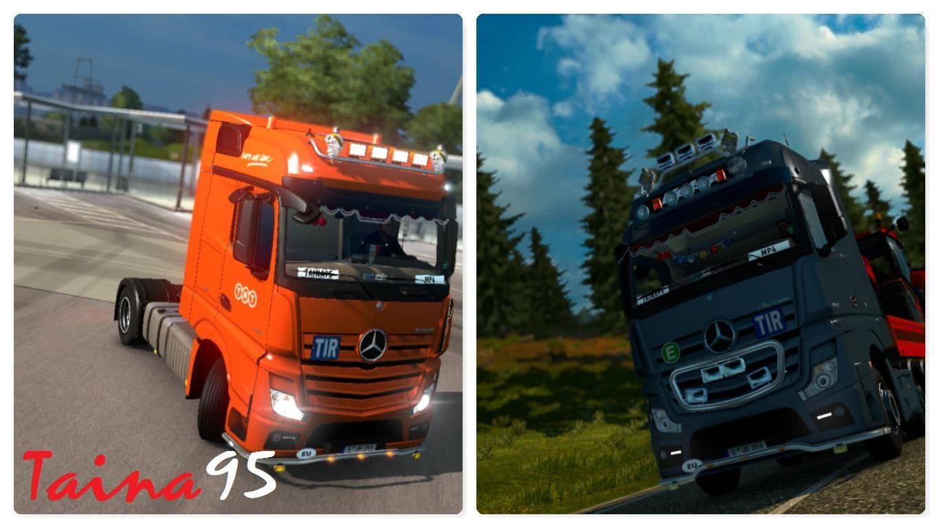 MERCEDES ACTROS MP4 V1.4 screenshot 3