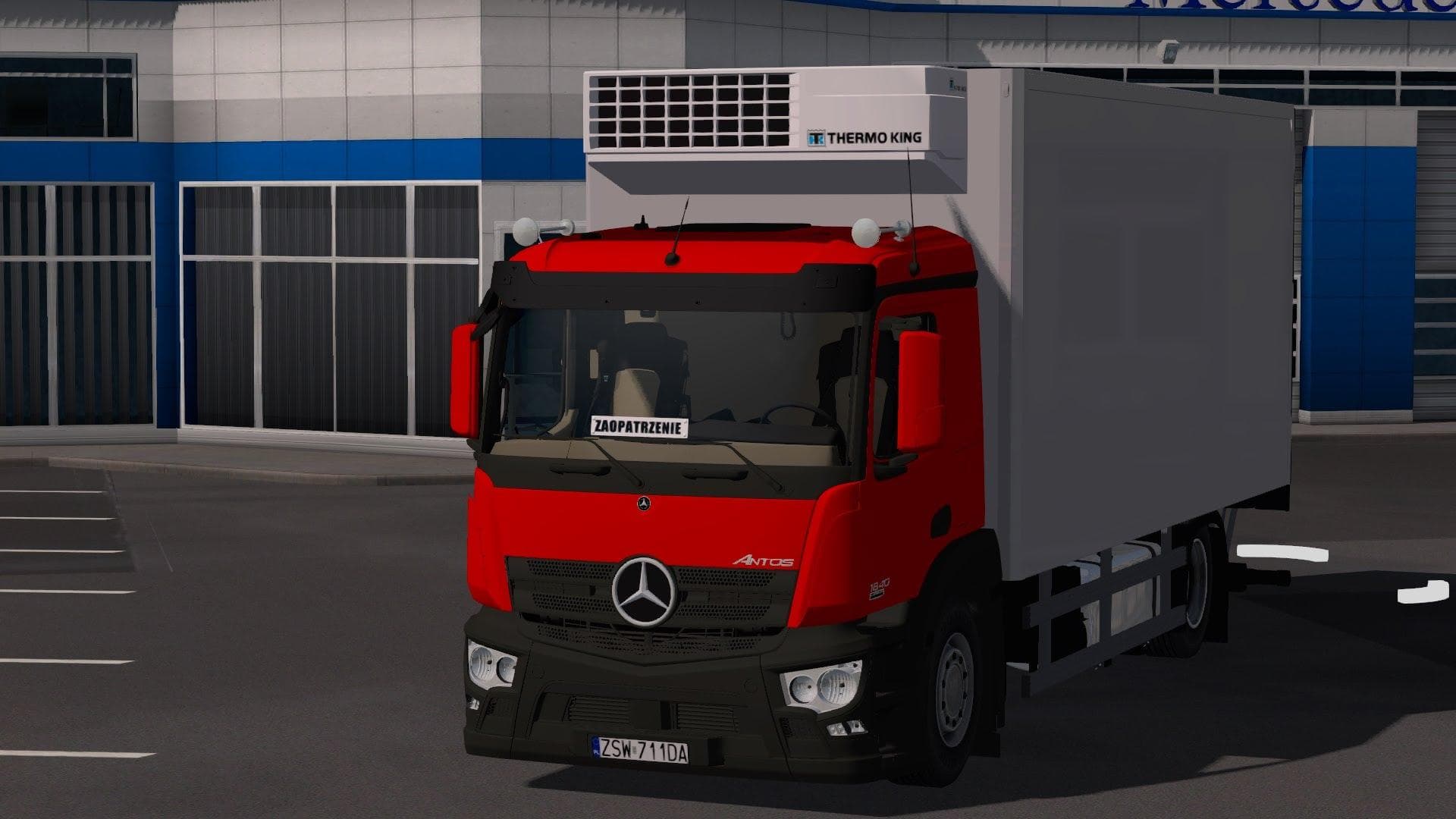 MERCEDES ANTOS BETA – Trucks mod for Euro Truck Simulator 2
