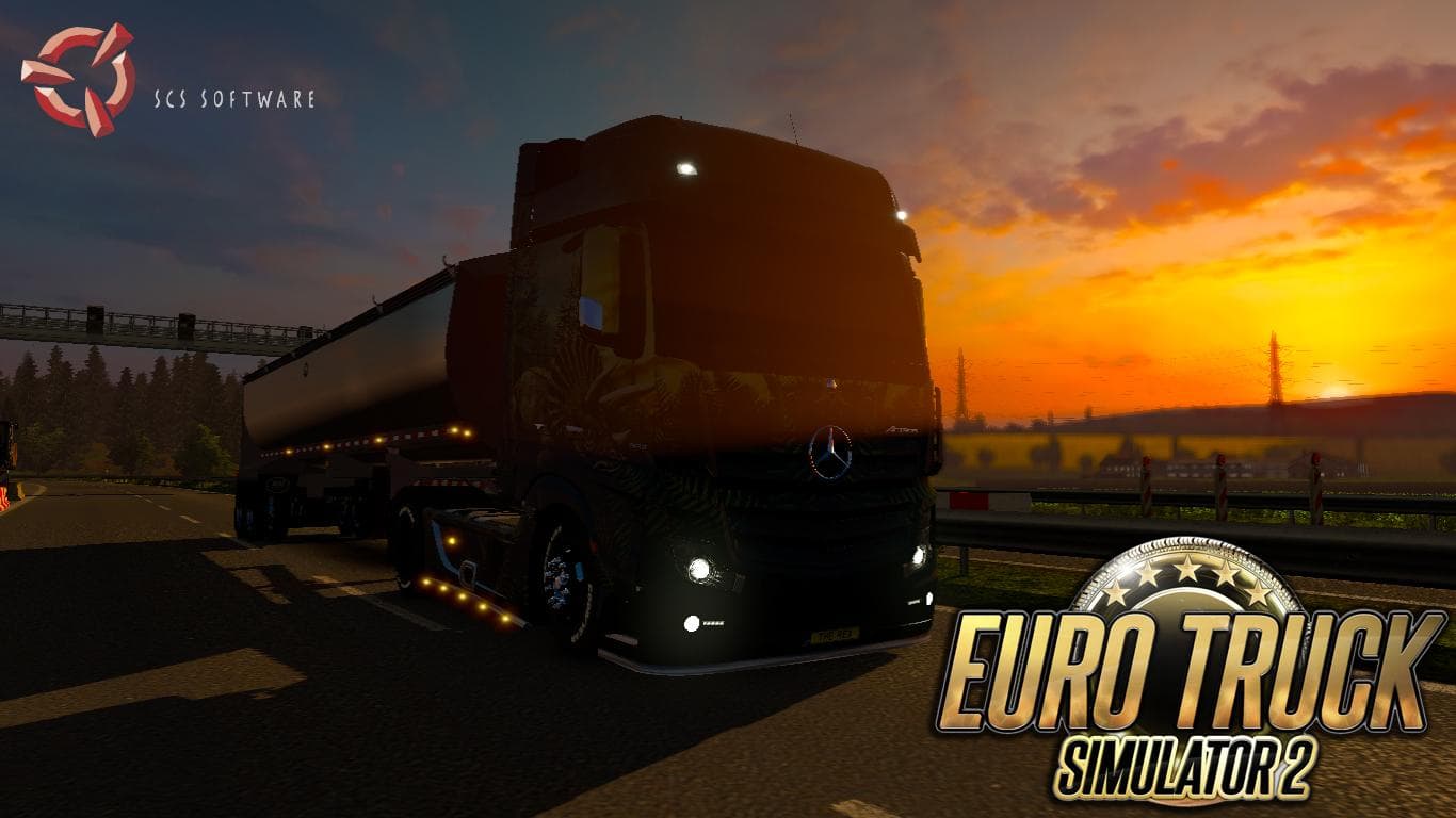 MERCEDES BENZ TUNING 1.19 – Sounds mod for Euro Truck Simulator 2