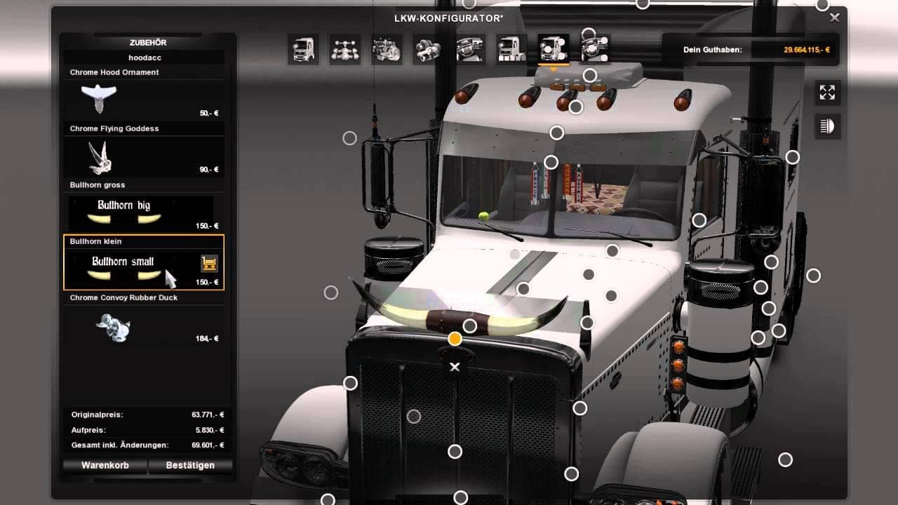 MODIFIED PETERBILT 389 – Trucks mod for Euro Truck Simulator 2