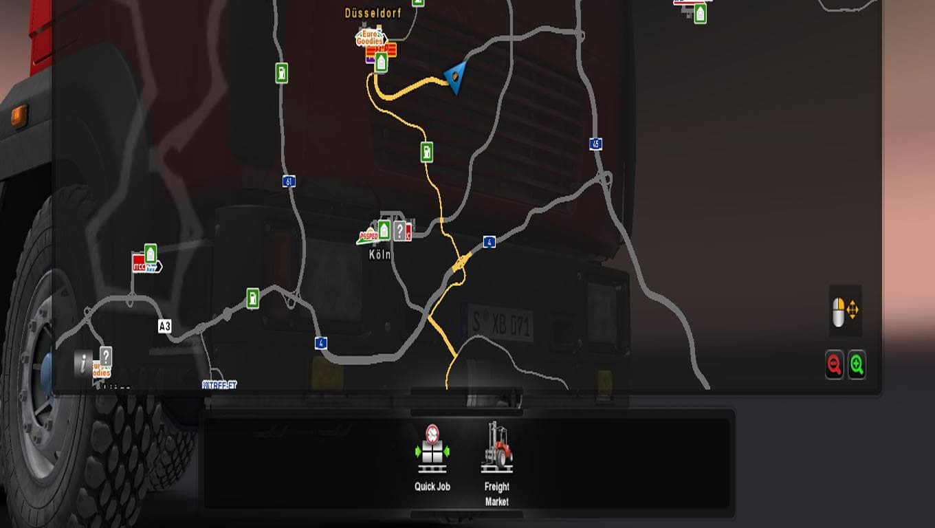 NEW ZOOM IN & ZOOM OUT ICON – Skins mod for Euro Truck Simulator 2