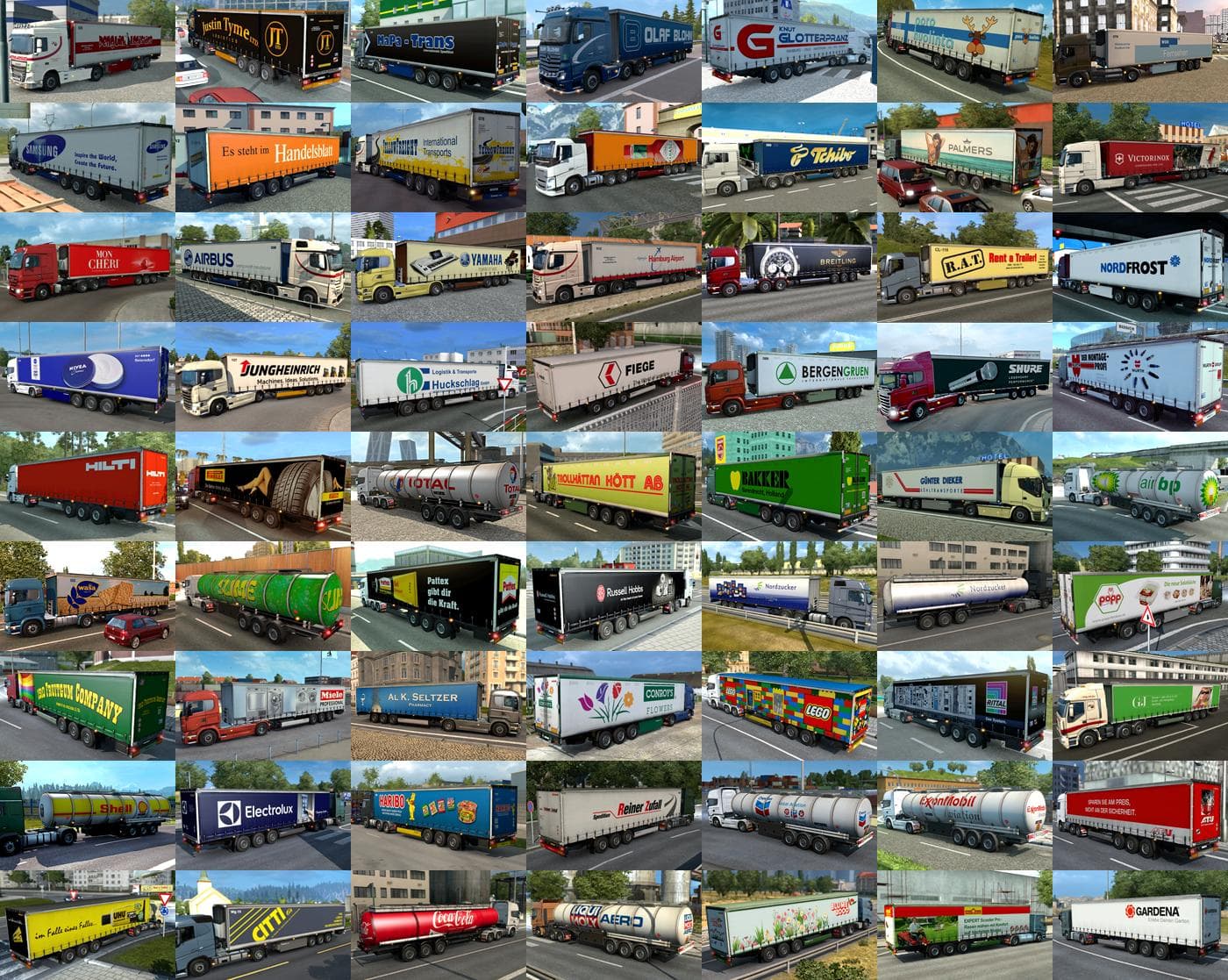 PENGUINS TRAILER & CARGOPACK – Trailers mod for Euro Truck Simulator 2
