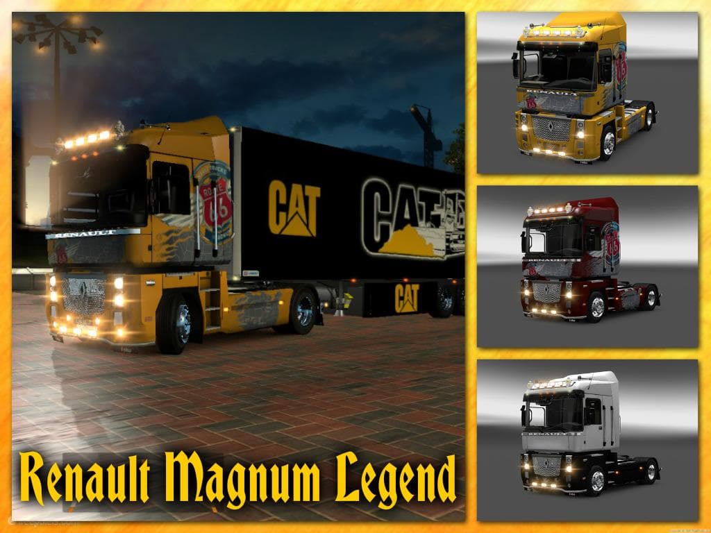 RENAULT MAGNUM LEGEND 1.19 – Trucks mod for Euro Truck Simulator 2