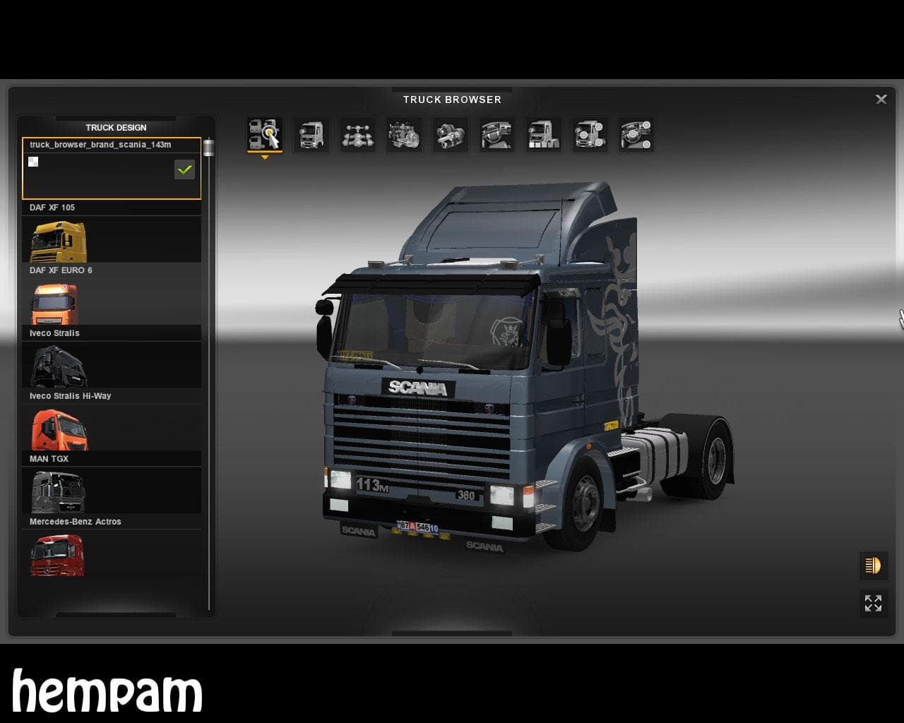 SCANIA 113M & 143M 1.19.X screenshot 2