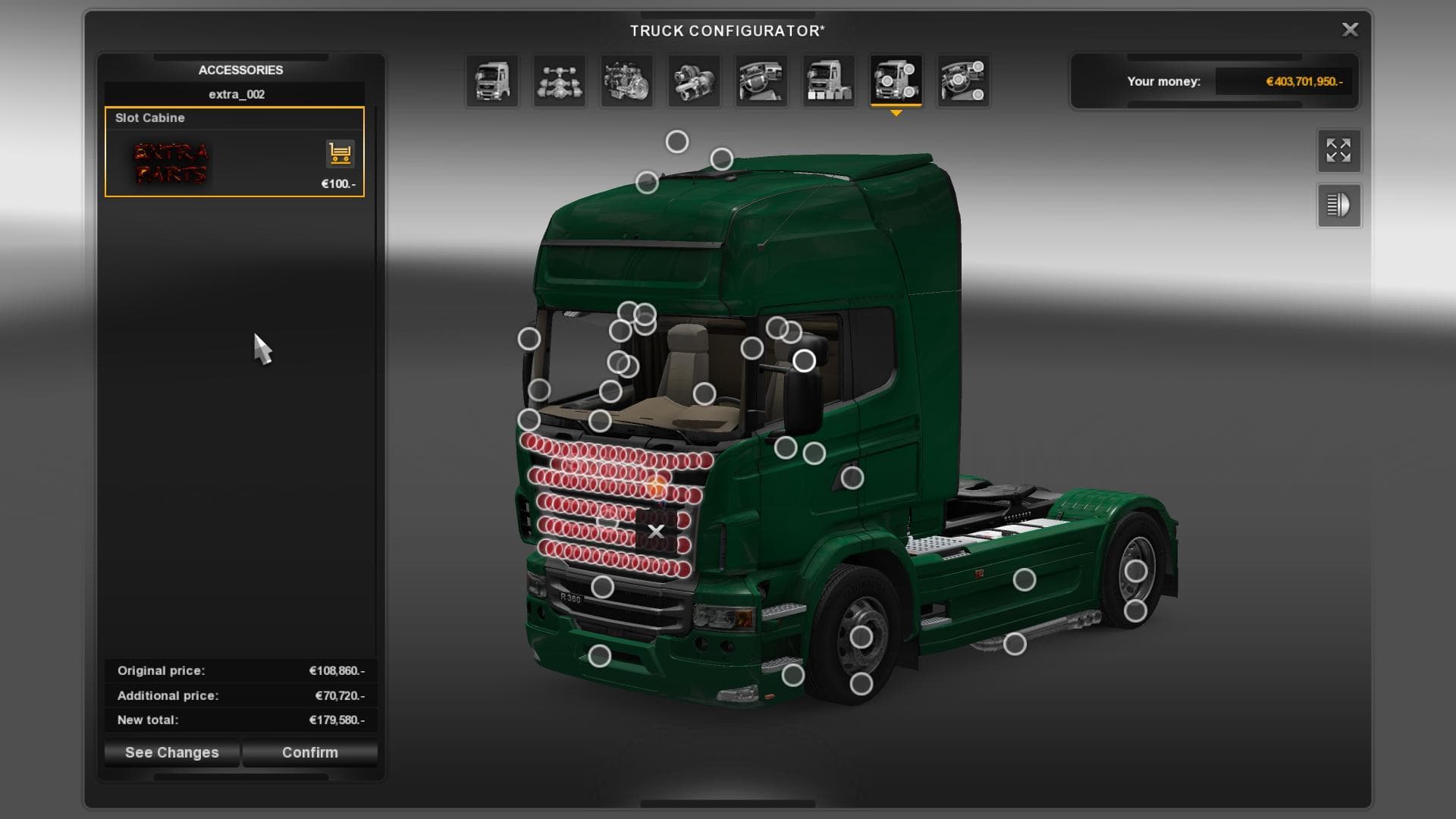 Scania Mega Store for 1.19.x – Parts mod for Euro Truck Simulator 2