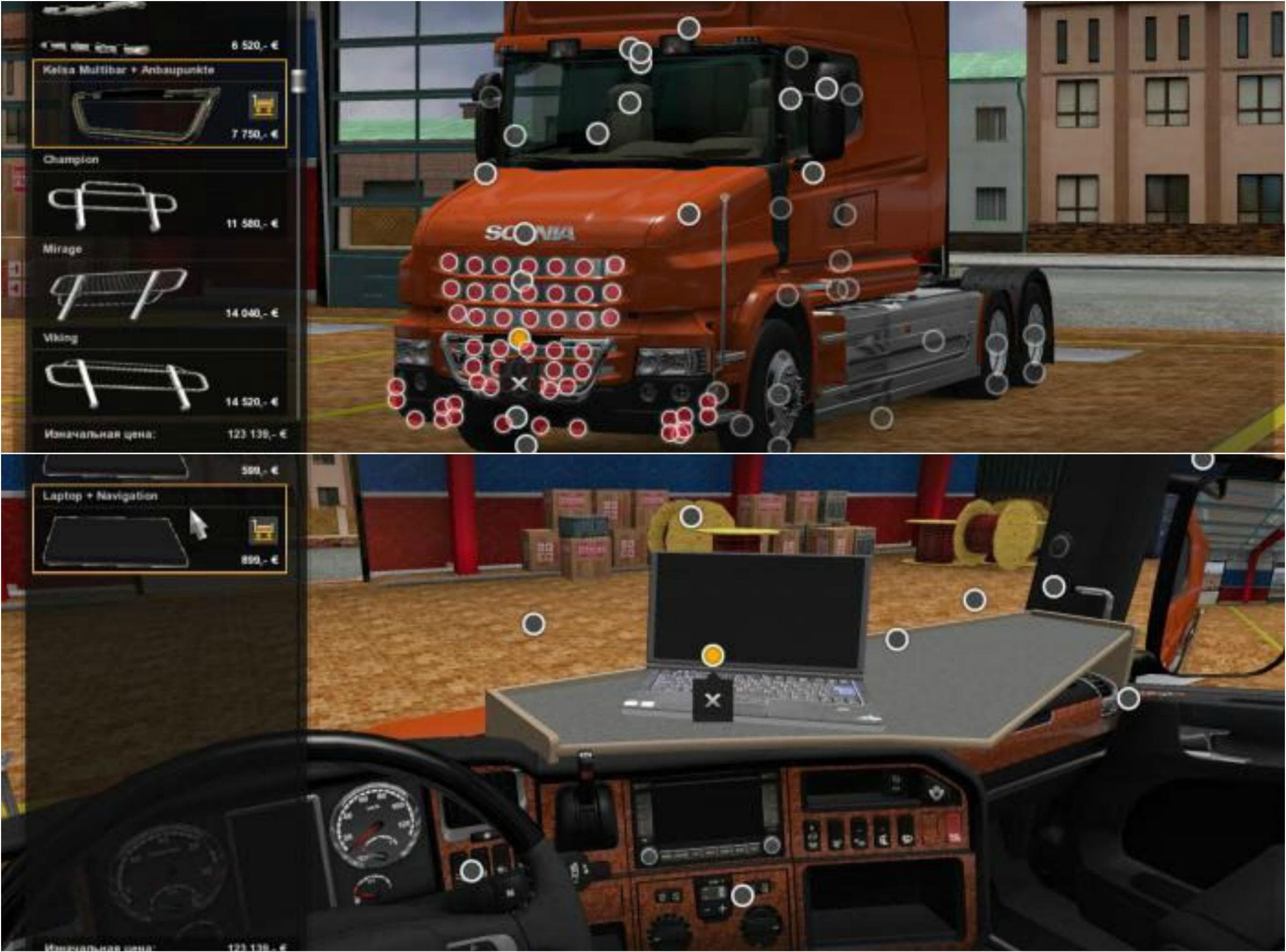 SCANIA T LONGLINE MOD + TUNING ( – 1.20) – Trucks mod for Euro Truck Simulator 2